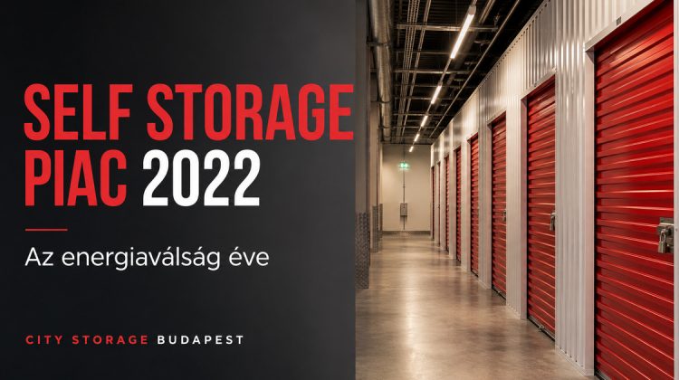 Piros ajtós self storage folyosó – a magyarországi self storage piac 2022-es tanulmányának borítóképe